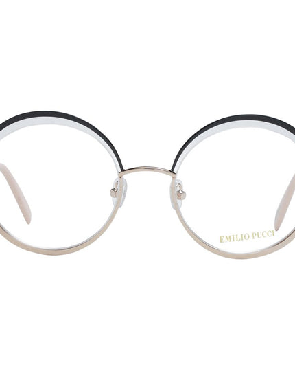 Emilio Pucci Black Metal Glasses (Frames)