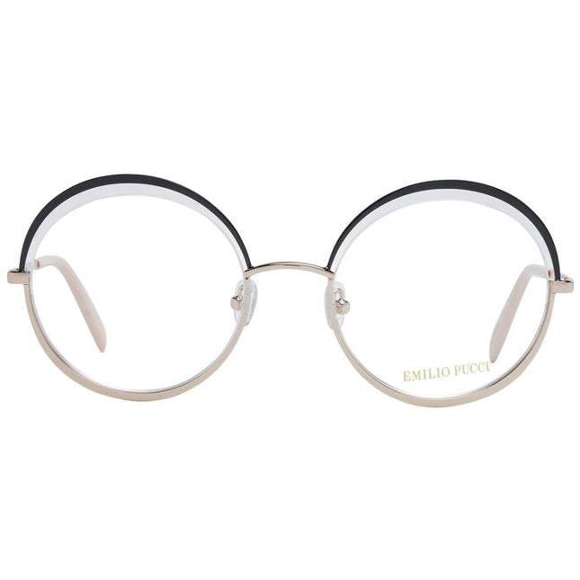 Emilio Pucci Black Metal Glasses (Frames)