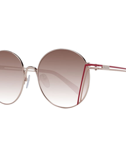 Emilio Pucci Rose Gold Metal Sunglasses