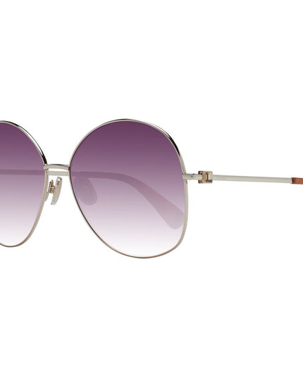 Max Mara Gold Metal Sunglasses