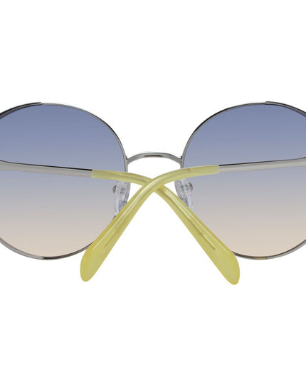 Emilio Pucci Silver Metal Sunglasses