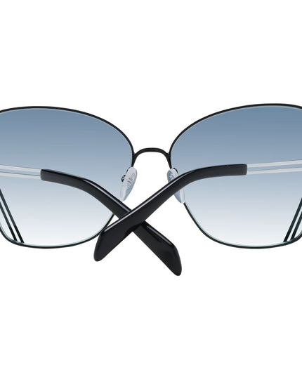 Emilio Pucci Black Metal Sunglasses