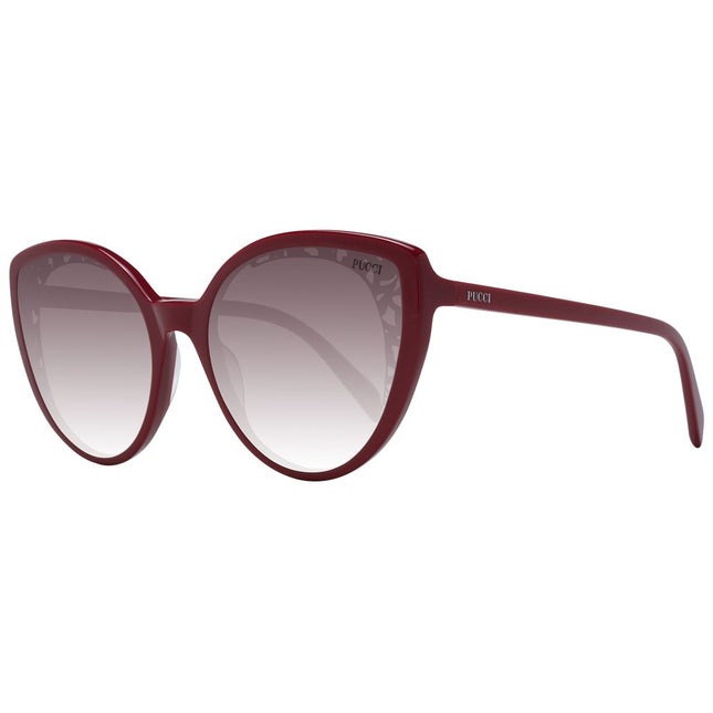 Emilio Pucci Red Plastic Sunglasses