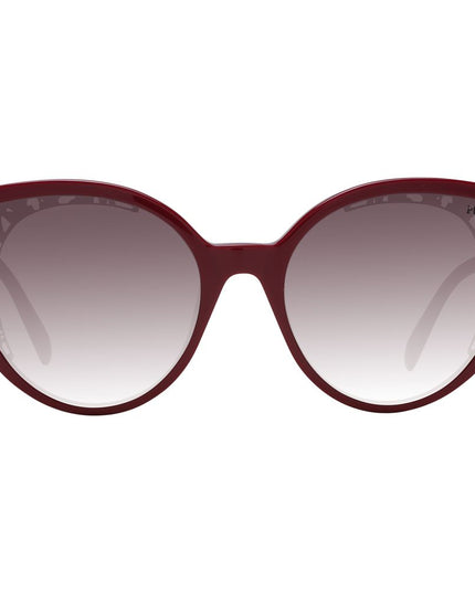 Emilio Pucci Red Plastic Sunglasses