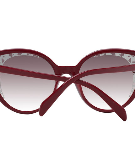 Emilio Pucci Red Plastic Sunglasses