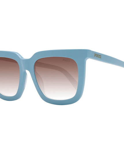 Emilio Pucci Blue Plastic Sunglasses