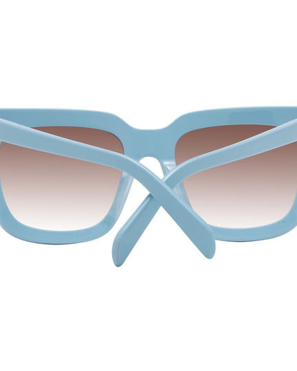 Emilio Pucci Blue Plastic Sunglasses
