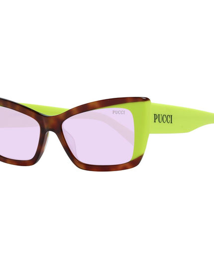Emilio Pucci Multicolor Plastic Sunglasses