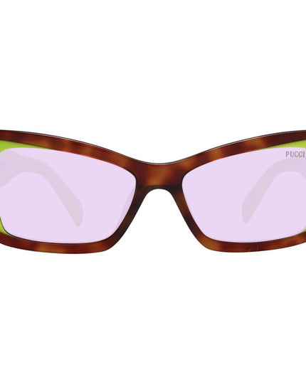 Emilio Pucci Multicolor Plastic Sunglasses