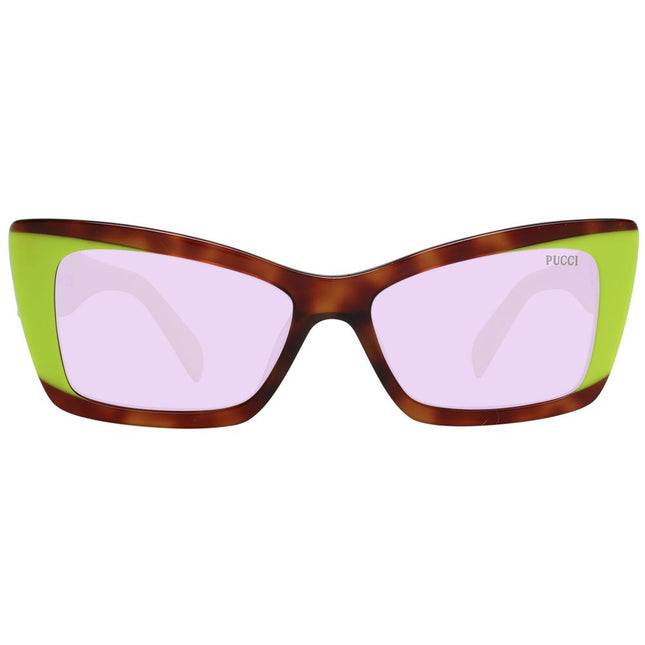 Emilio Pucci Multicolor Plastic Sunglasses