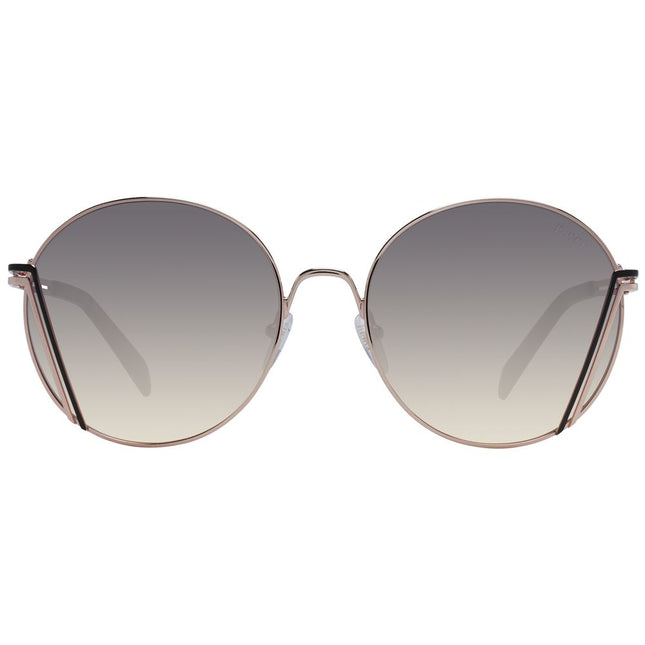Emilio Pucci Rose Gold Metal Sunglasses