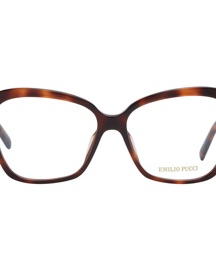Emilio Pucci Brown Plastic Glasses (Frames)