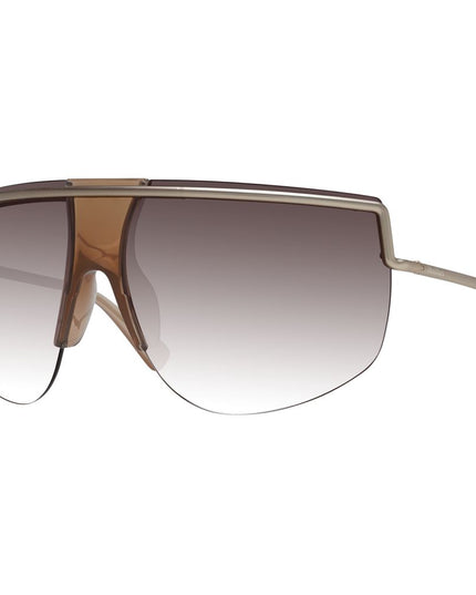Max Mara Gold Metal Sunglasses