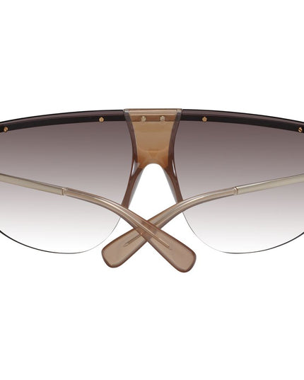 Max Mara Gold Metal Sunglasses
