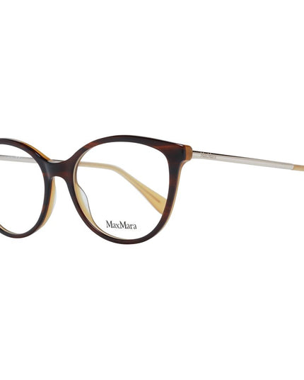 Max Mara Brown Metal & Plastic Glasses (Frames)