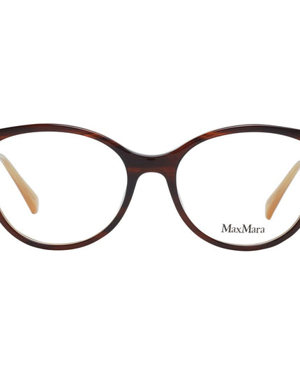 Max Mara Brown Metal & Plastic Glasses (Frames)