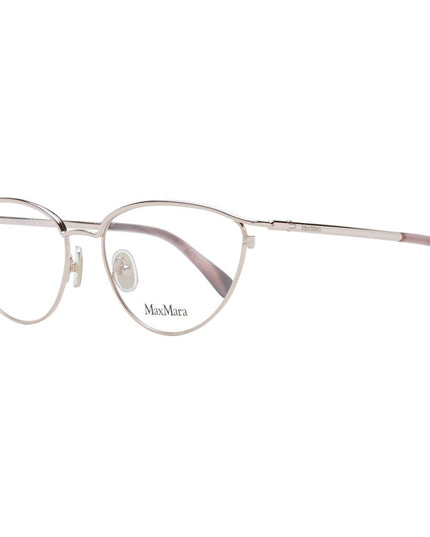 Max Mara Rose Gold Metal Glasses (Frames)