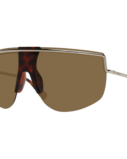 Max Mara Gold Metal Sunglasses