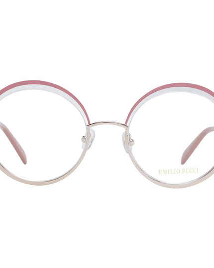 Emilio Pucci Pink Metal Glasses (Frames)