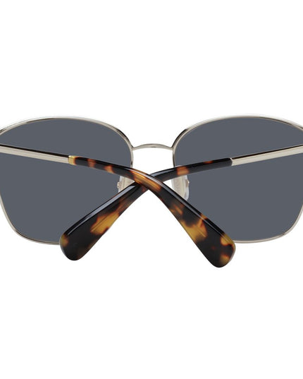 Max Mara Gold Metal Sunglasses