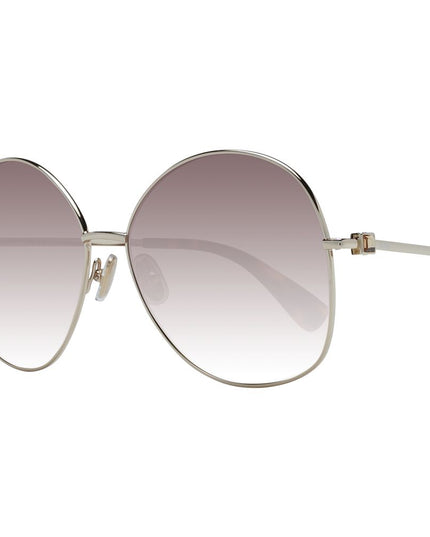 Max Mara Gold Metal Sunglasses