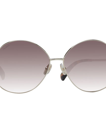 Max Mara Gold Metal Sunglasses