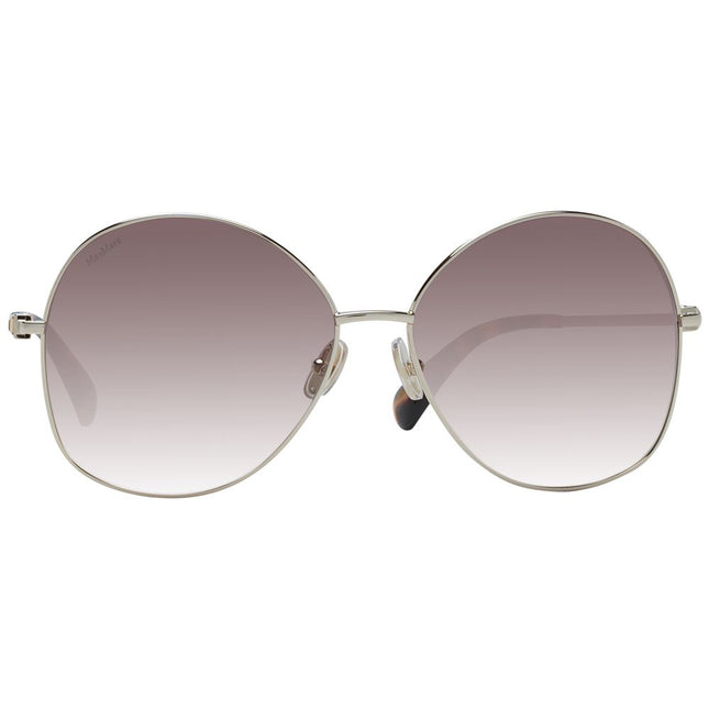 Max Mara Gold Metal Sunglasses