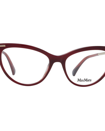 Max Mara Burgundy Plastic Glasses (Frames)