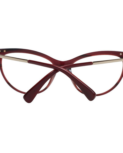 Max Mara Burgundy Plastic Glasses (Frames)
