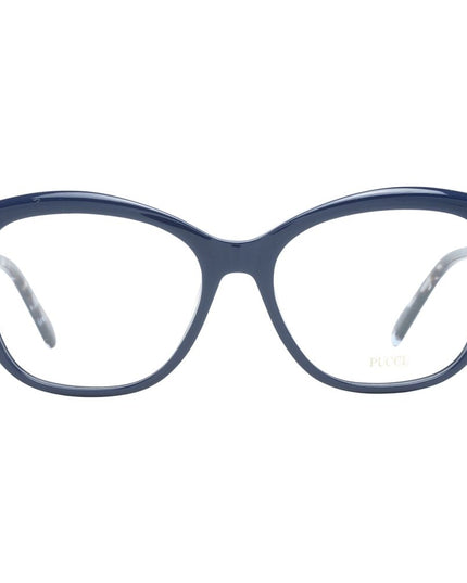 Emilio Pucci Blue Plastic Glasses (Frames)