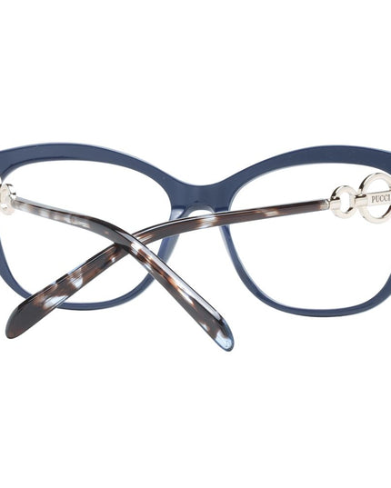 Emilio Pucci Blue Plastic Glasses (Frames)