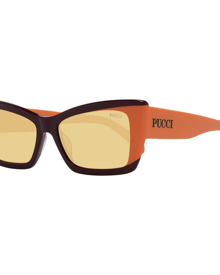 Emilio Pucci Multicolor Plastic Sunglasses