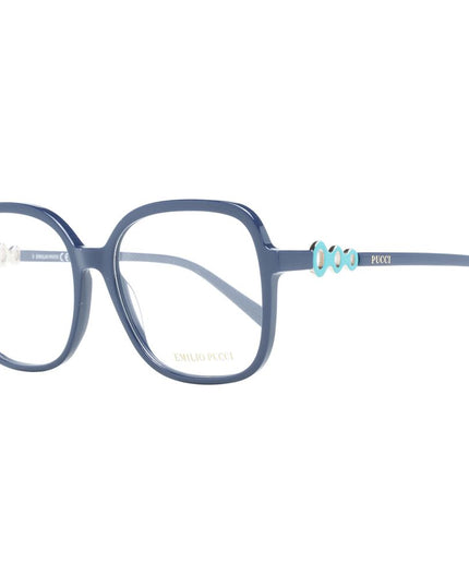 Emilio Pucci Blue Plastic Glasses (Frames)