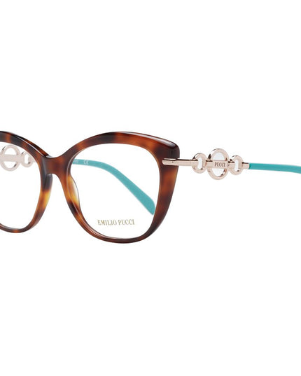 Emilio Pucci Brown Plastic Glasses (Frames)