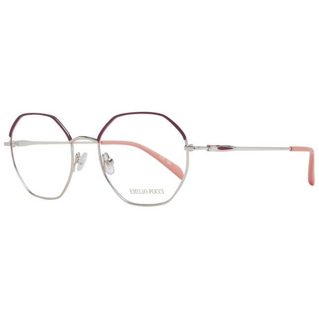 Emilio Pucci Red Metal Glasses (Frames)