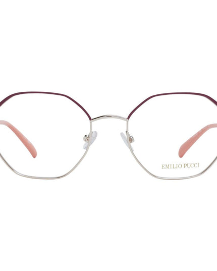 Emilio Pucci Red Metal Glasses (Frames)