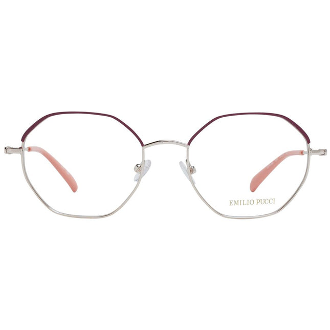 Emilio Pucci Red Metal Glasses (Frames)