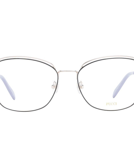Emilio Pucci Black Metal Glasses (Frames)