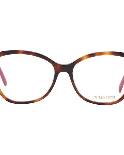 Emilio Pucci Brown Plastic Glasses (Frames)