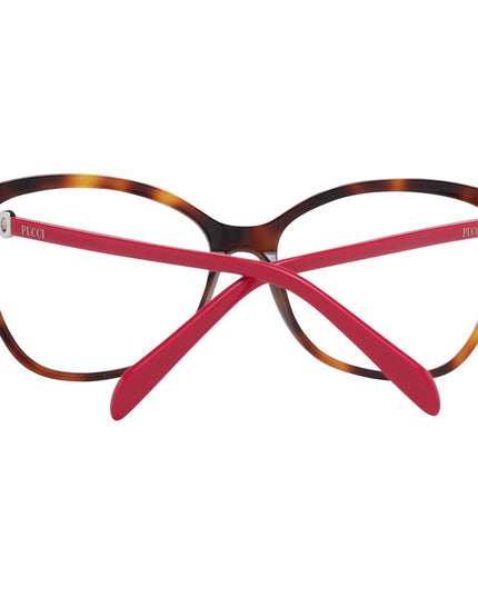 Emilio Pucci Brown Plastic Glasses (Frames)