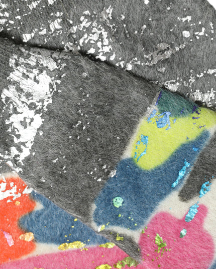 Dolce & Gabbana Multicolor Mohair Turtleneck Pullover Sweater