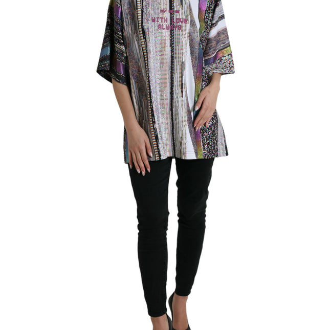 Dolce & Gabbana Multicolor With Love Always Print T-shirt