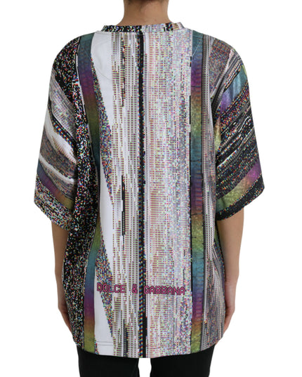 Dolce & Gabbana Multicolor With Love Always Print T-shirt