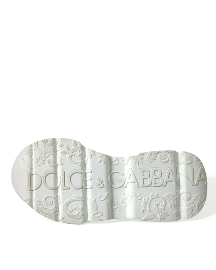 Dolce & Gabbana Multicolor Leather Daymaster Low Top Sneakers Shoes