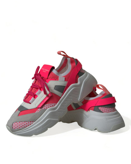 Dolce & Gabbana Multicolor Leather Daymaster Low Top Sneakers Shoes