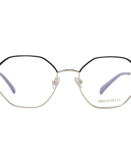 Emilio Pucci Black Metal Glasses (Frames)
