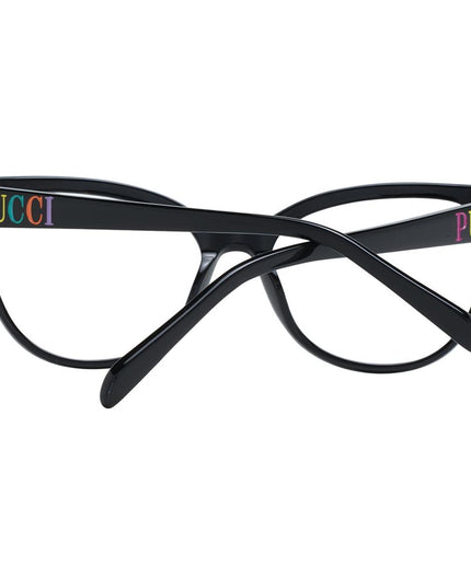 Emilio Pucci Black Plastic Glasses (Frames)