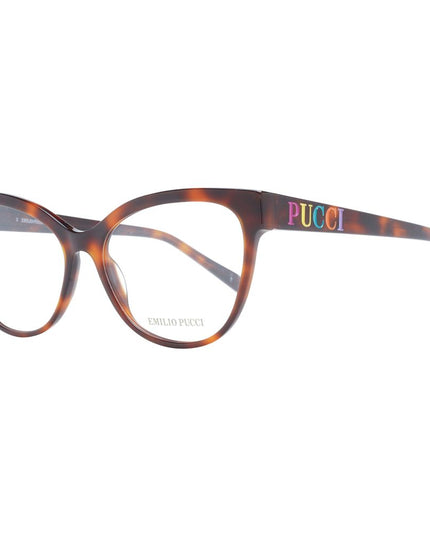 Emilio Pucci Brown Plastic Glasses (Frames)