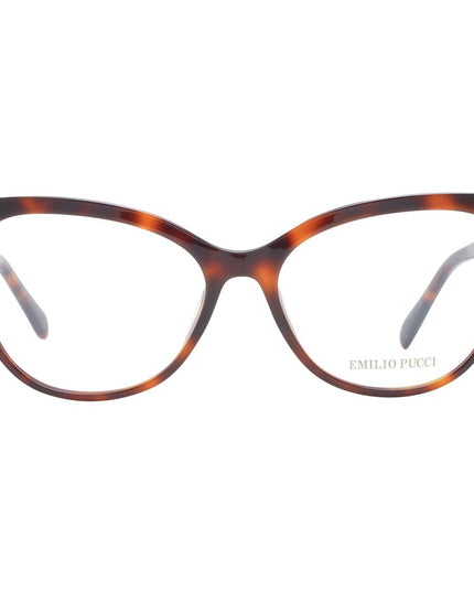 Emilio Pucci Brown Plastic Glasses (Frames)