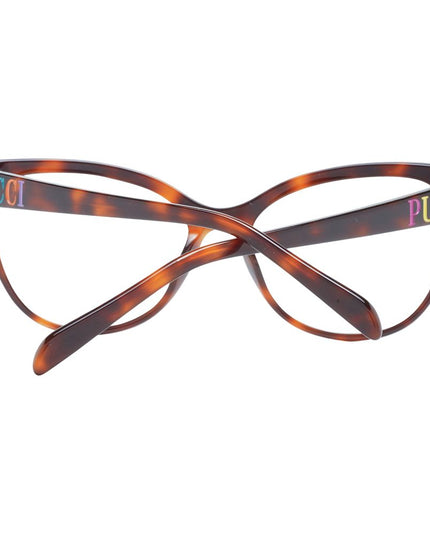 Emilio Pucci Brown Plastic Glasses (Frames)